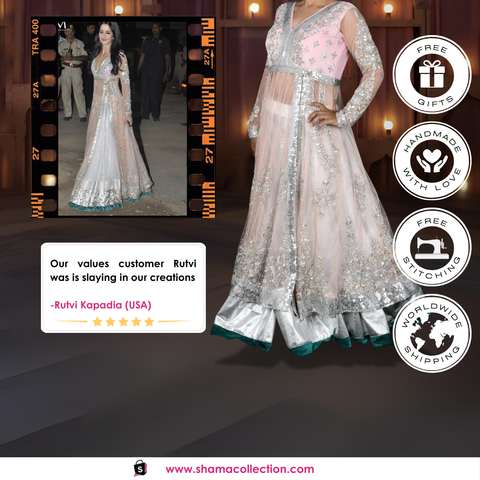 1005-katrina-kaifs-peach-white-bridal-anarkali-lehenga client reviews